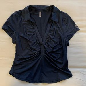 Free People On The Fairway Polo